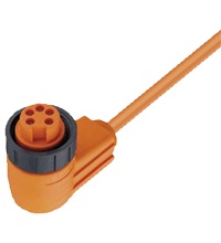 Pepperl&plus;Fuchs 7/8" Cordset; Female Straight; 5-Pin; 5-Wire; 2m PVC Cable